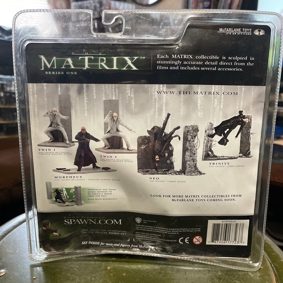 The Matrix Series 1 MORPHEUS Action Figure Matrix Reloaded 2003 McFarlane Toys - Picture 9 of 12